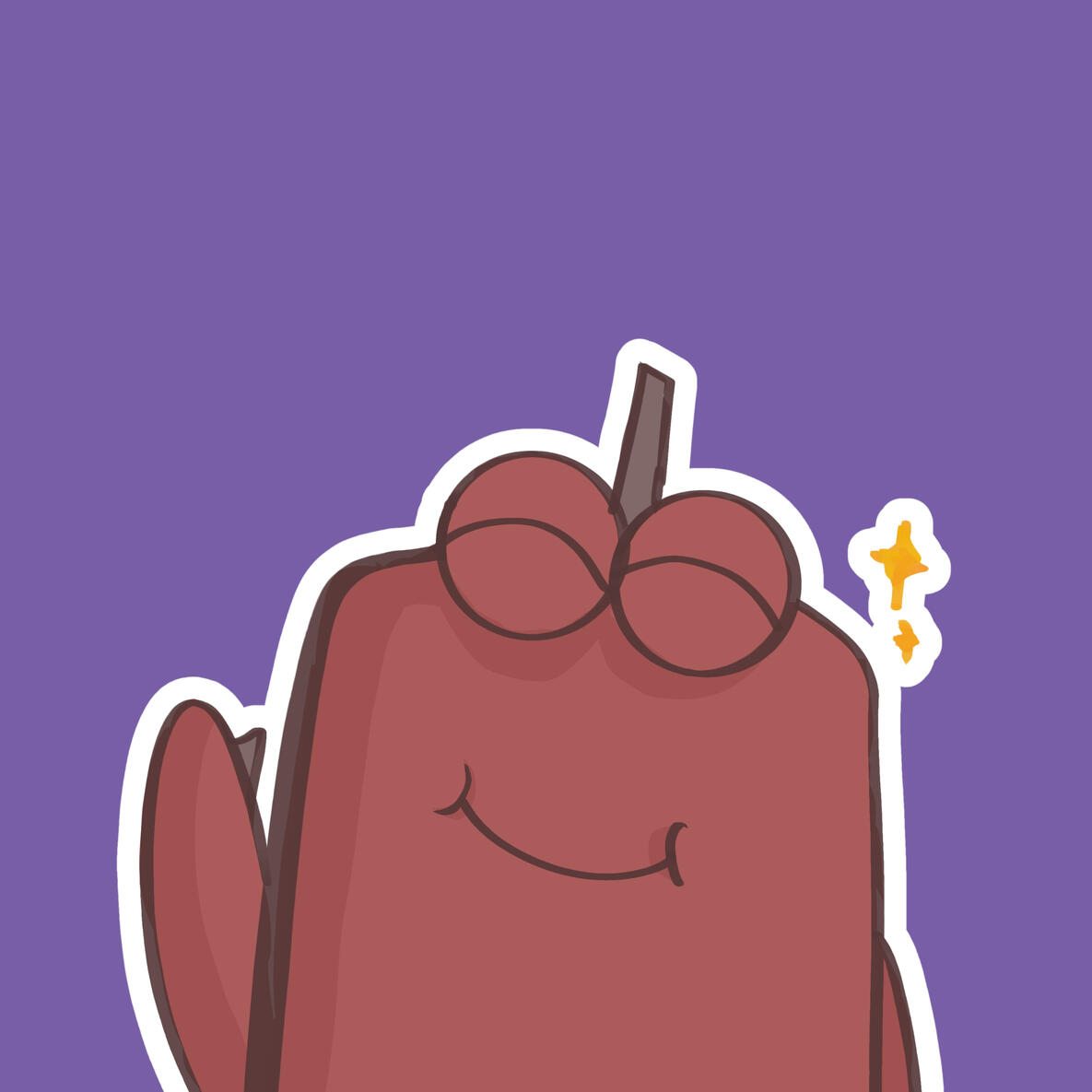 This is mini character, I study this art style in almost 1 month or I think it's already 1 month and consistent practice
