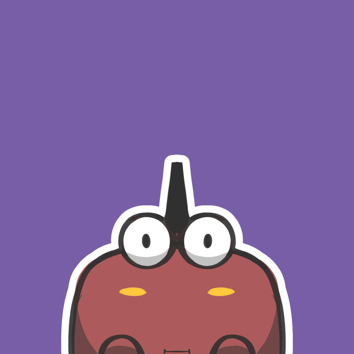 This is mini character, I study this art style in almost 1 month or I think it's already 1 month and consistent practice