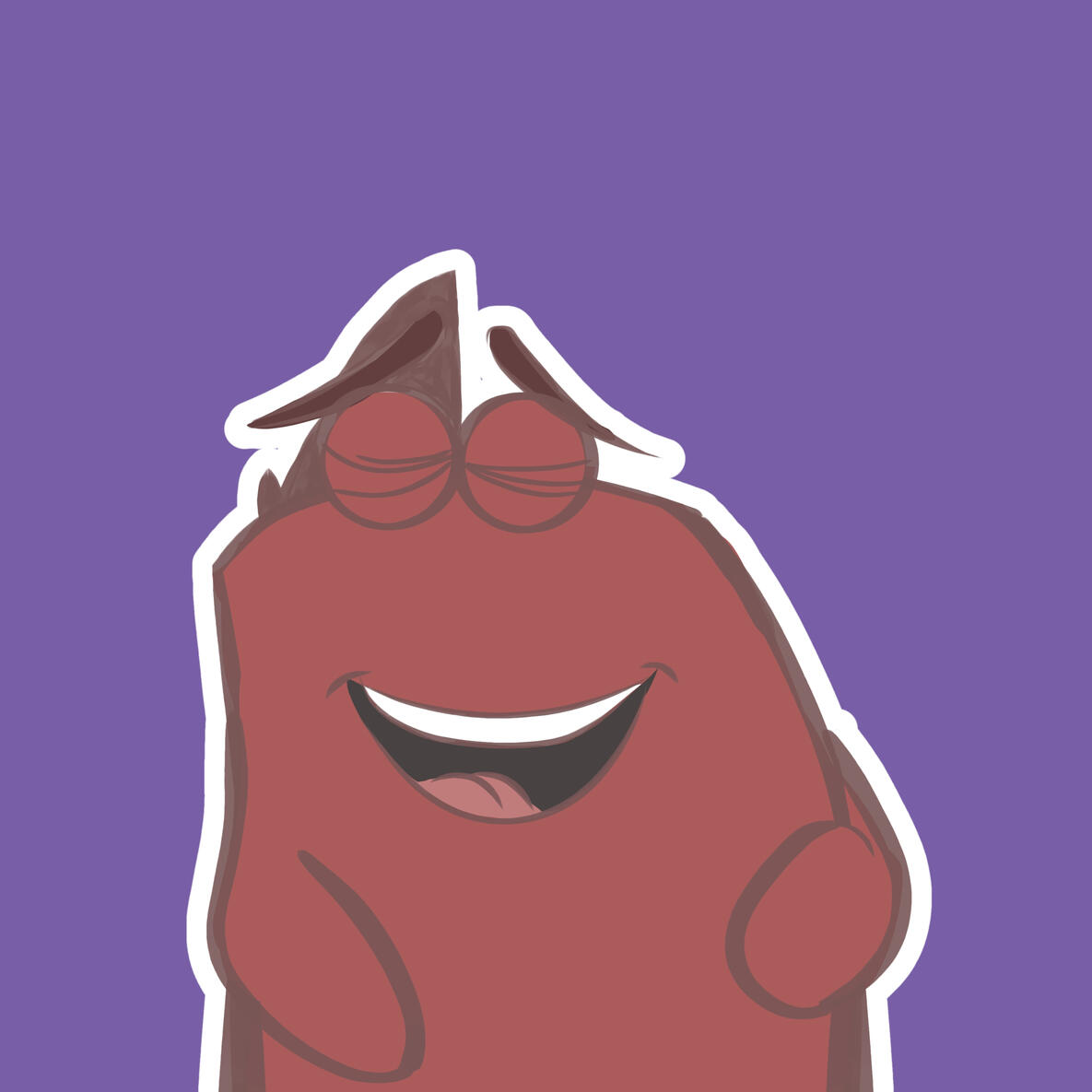 This is mini character, I study this art style in almost 1 month or I think it's already 1 month and consistent practice