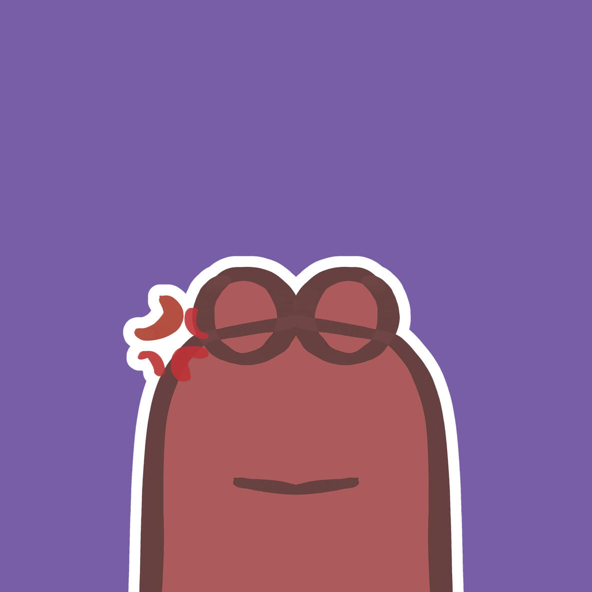This is mini character, I study this art style in almost 1 month or I think it's already 1 month and consistent practice