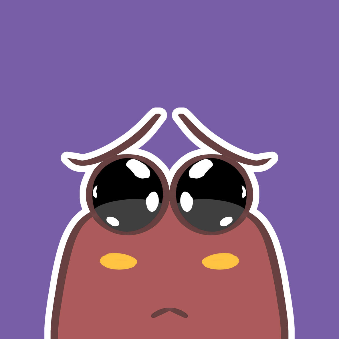 This is mini character, I study this art style in almost 1 month or I think it's already 1 month and consistent practice