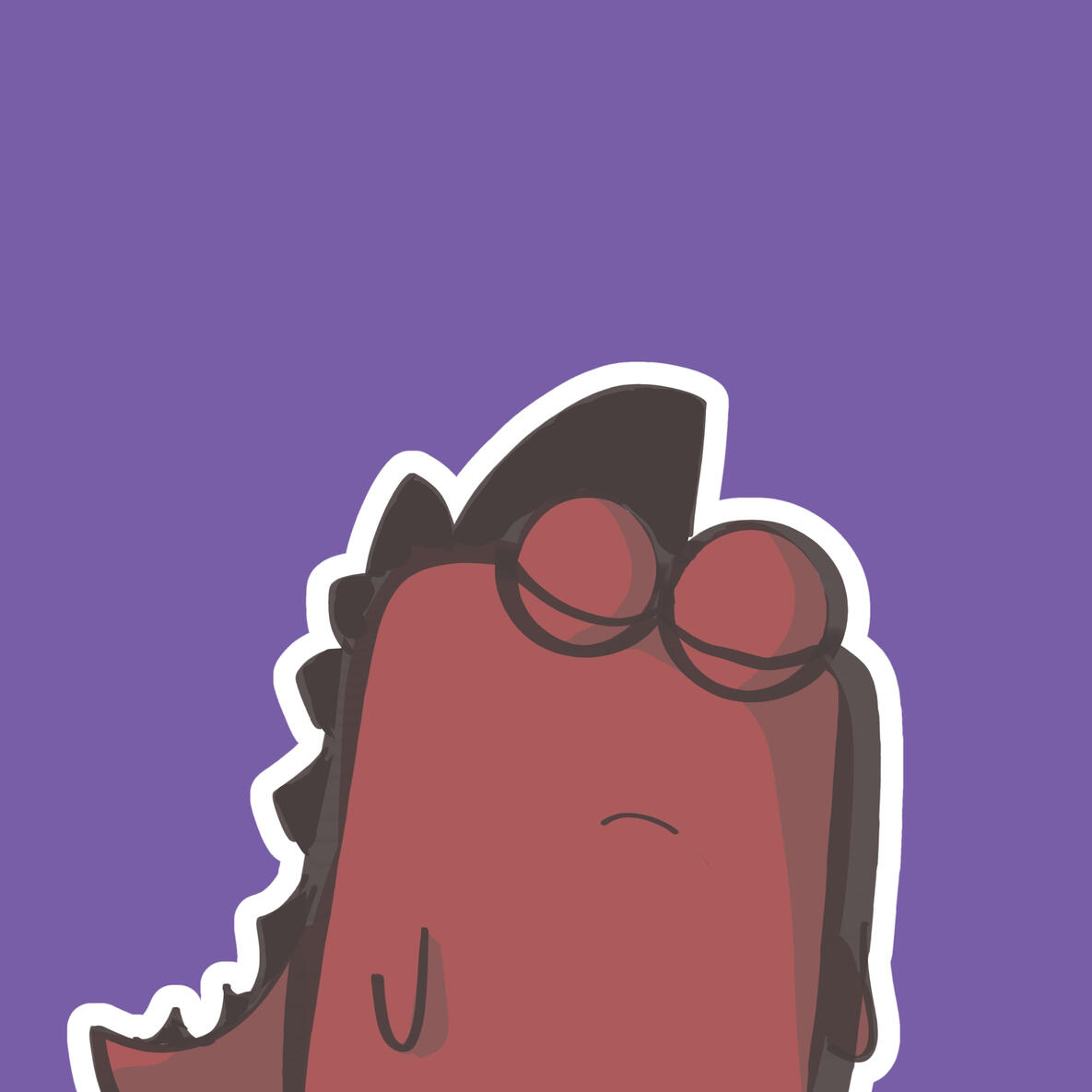 This is mini character, I study this art style in almost 1 month or I think it's already 1 month and consistent practice